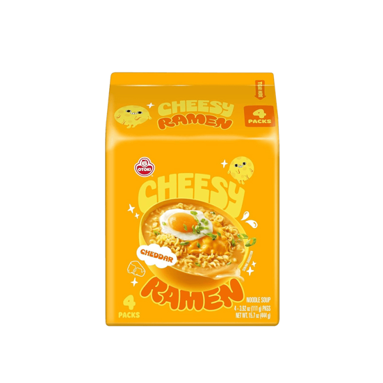 Ottogi Cheesy Cheddar Ramen [Best Before Date: 2027.03.12]