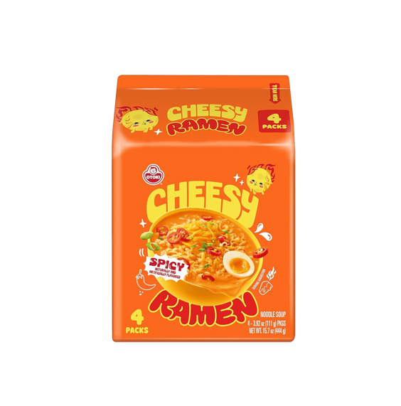 Ottogi Cheesy Spicy Cheddar Ramen [Best Before Date: 2027.03.24]