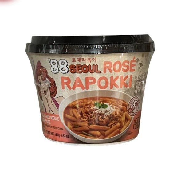 Surasang 88 Seoul Rose Rapokki (185G) [Best Before Date: 2027.05.06]