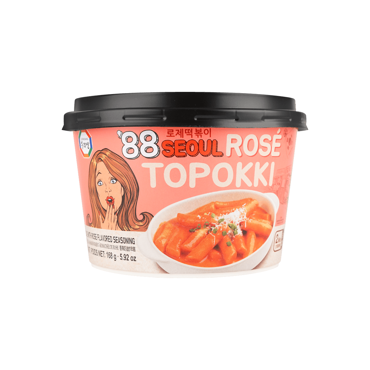 Surasang 88 Seoul Rose Topokki (168G) [Best Before Date: 2027.06.30]