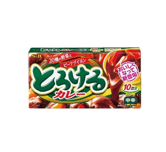 S&B Tasty Curry Medium Spicy (180G) [Best Before Date: 2027.09]
