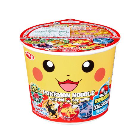 Sapporo Ichiban Pokémon Noodle Soy Sauce (38G) [Best Before Date: 2026.12.20]