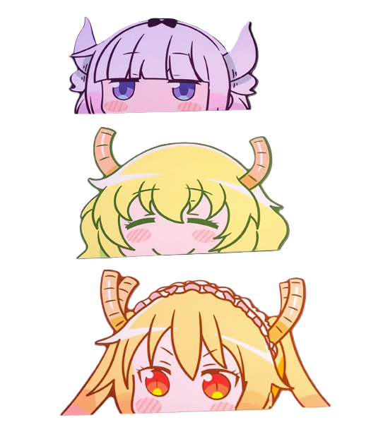 Miss Kobayashi's Dragon Maid Vinyl Sticker (1 Piece)