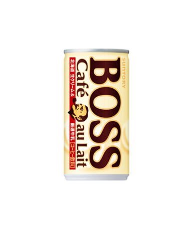 Suntory Boss Cafe au Lait (185G) [Best Before Date: 2027.04]