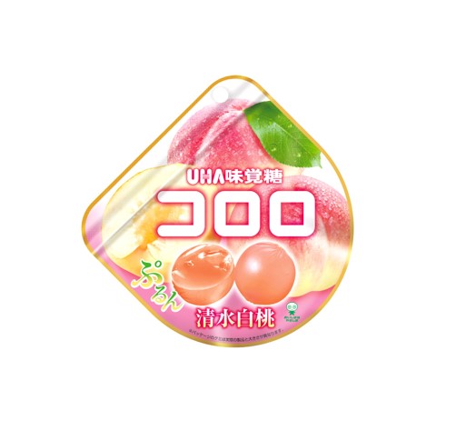 UHA Kororo Gummy Shimizu White Peach (40G) [Best Before Date: 2027.06]