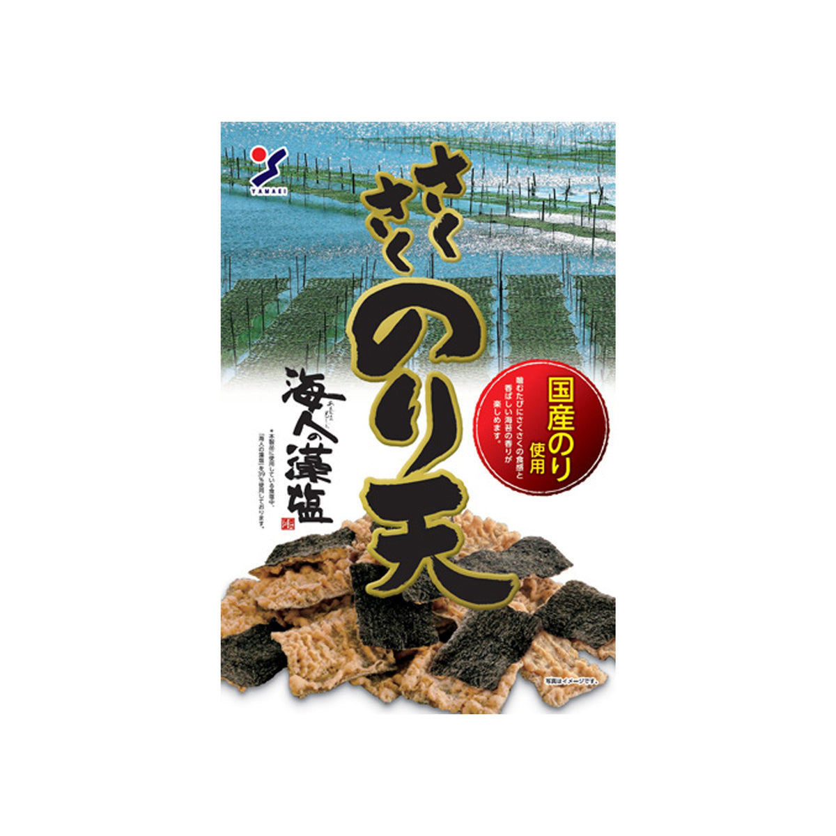 Yamaei Crispy Tempura Seaweed Snack Salted (80G) [Best Before Date: 2027.04]