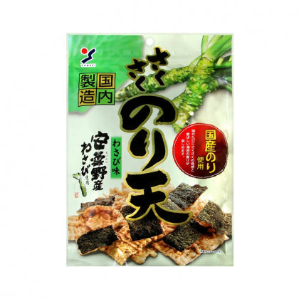 Yamaei Crispy Tempura Seaweed Snack Wasabi (70G) [Best Before Date: 2027.05]