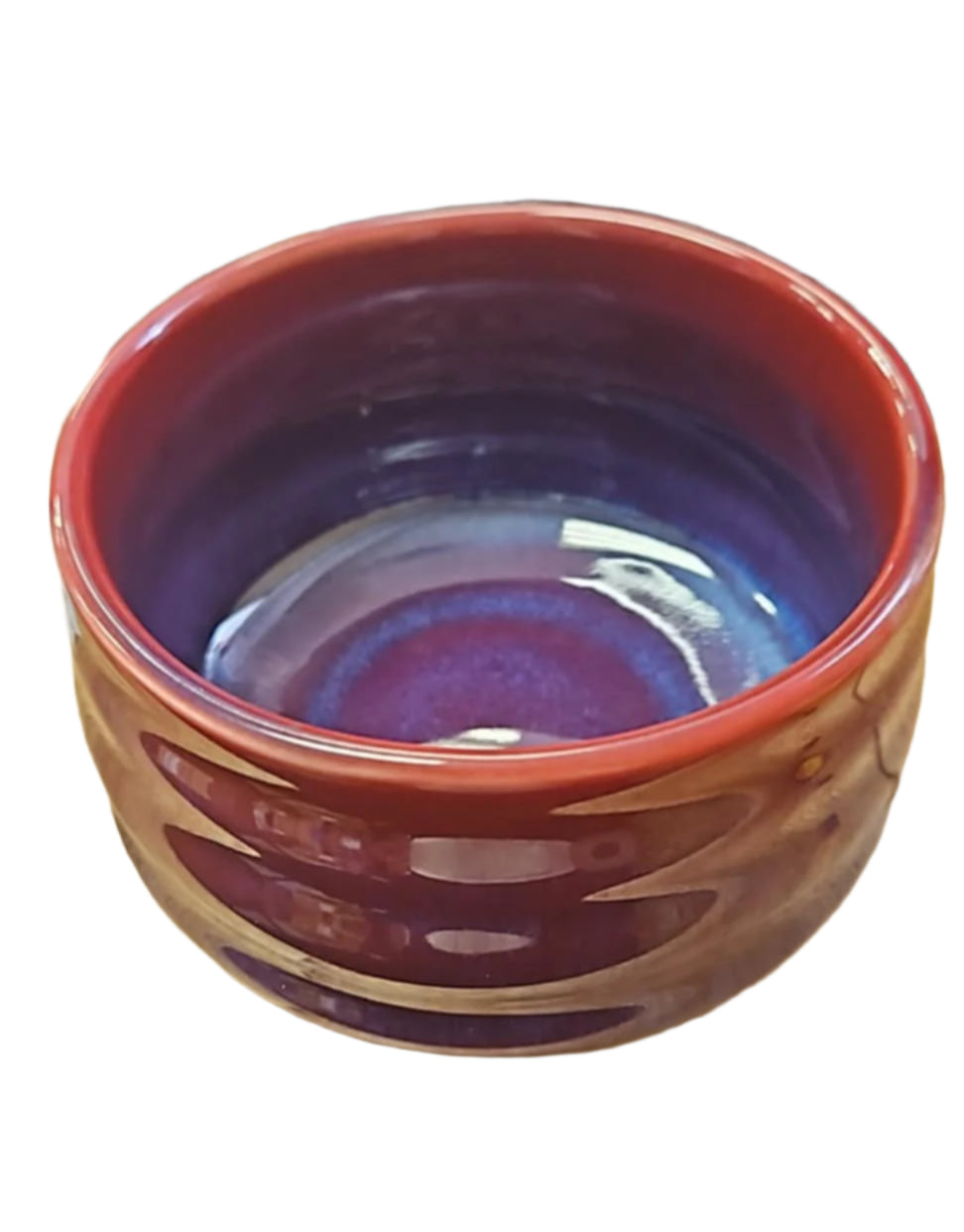 Kiln Glaze Ceramic Matcha Bowl